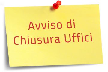 Chiusura uffici comunali il mattino di Lunedì 30 marzo